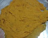 A picture of step 2 of Mango peda.