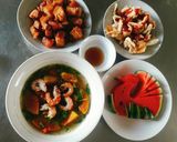 Hình bước làm 3 của món Mâm cơm đủ chất 5