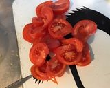 Une image de l'étape 3 de Salade « dôme » aux endives,tomate,champignons et anchois.