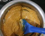 A picture of step 3 of Baingan- Musalam.