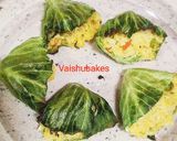 A picture of step 6 of Cheesy Cabbage Wraps.