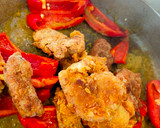 Foto langkah ke 6 dari resep Kriuk Udang Tempe Sambal Ijo.
