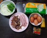 A picture of step 1 of Hong Kong style - Singaporean Fried Rice Vermicelli 星洲炒米.