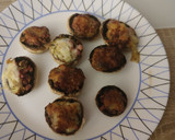 Foto del paso 5 de la receta: Champiñones rellenos de jamón y queso