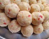 A picture of step 3 of Spicy yamball.