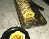 Foto del paso 4 de la receta: Pionono con dulce de leche y bananas