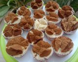 Foto langkah ke 1 dari resep Bolu kukus moka tanpa soda.
