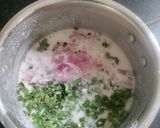 A picture of step 3 of Rava Dosa with Rice flour.