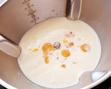 Une image de l'étape 1 de Glace vanille aux éclats de cookies au gelato😋.