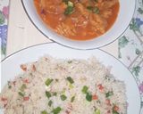 A picture of step 5 of Chicken manchurian.
