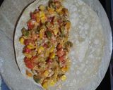 A picture of step 4 of Veg quesadillas.
