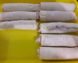 Foto langkah ke 6 dari resep Egg chiken roll frozen.