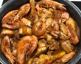 Foto del paso 6 de la receta: Pollo con gambas