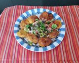 Foto del paso 4 de la receta Plátanos fritos con ensalada de atún