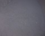 A picture of step 3 of Kunun gyeda da kosai.