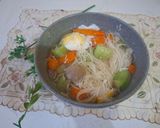 Foto langkah ke 4 dari resep Bening Oyong Bumbu Iris.