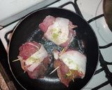 Foto del paso 1 de la receta: Rollo de lomito con tocino, papa rellena y ensalada de espinaca