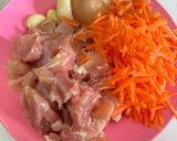 Foto langkah ke 2 dari resep Crumble Chicken Nugget Ayam Wortel Keju.