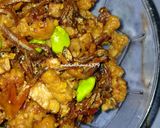 Foto langkah ke 6 dari resep Oseng Tempe Teri dan Pete.
