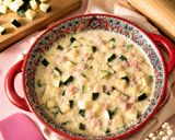 Foto del paso 4 de la receta: Quiche Lorraine de calabacín: Una deliciosa versión de un gran clásico francés