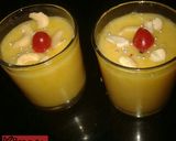A picture of step 5 of Mango lassi.
