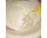 A picture of step 2 of Bread cone.