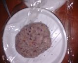 Foto del paso 3 de la receta: Hamburguesa de porotos negros y repollo colorado