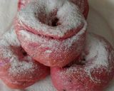 Foto langkah ke 4 dari resep Donat Buah Naga.