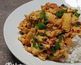 Foto langkah ke 4 dari resep Orak Arik Telur Chilli Oil.