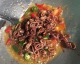 Foto langkah ke 3 dari resep Cumi asin Cabe ijo.