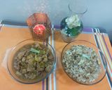 A picture of step 5 of Chicken egg fried rice.