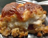 Karfiol rakottan csirkemellel recept fázis 3 fotója