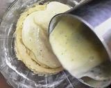 A picture of step 3 of Eggless wheat banana cake.