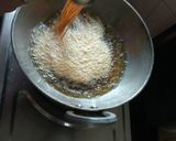 A picture of step 8 of Homemade Haldiram style aloo bhujiya.