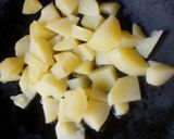 A picture of step 8 of Mexican Tacos chaat.