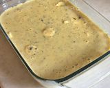Une image de l'étape 3 de Clafoutis banane chocolat.