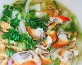 Hình bước làm 2 của món Mì gói sò lụa 😋