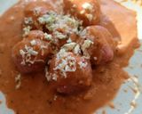 Foto del paso 13 de la receta: Ñoquis de remolacha rellenos + salsa de morrón al curry