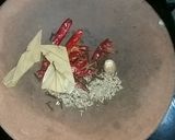 A picture of step 2 of Spicy Garam Masala.