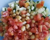 Foto del paso 7 de la receta: Ensalada de garbanzos con boniato