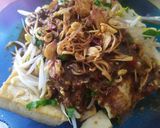 Foto langkah ke 4 dari resep Tahu lontong bumbu kacang.