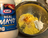 A picture of step 4 of Deviled Eggs.