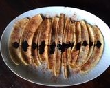 A picture of step 1 of California Farm Organic Banana Peel Bacon.