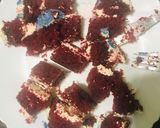 A picture of step 9 of Red velvet cake #weeklyjikonichallenge.
