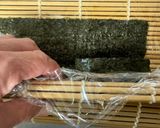 A picture of step 5 of Sukiyaki Beef Egg Roll.