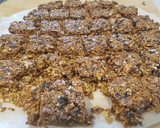 Foto del paso 6 de la receta: Galletas flapjack de avena con miel y semillas