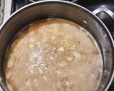A picture of step 4 of TBs Loaded Potato Soup.