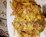 A picture of step 10 of Sultan chips.