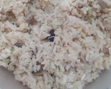 Foto del passaggio 1 della ricetta Arancini con riso ai funghi porcini