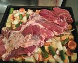 Foto del paso 3 de la receta: Carne al horno con verduras